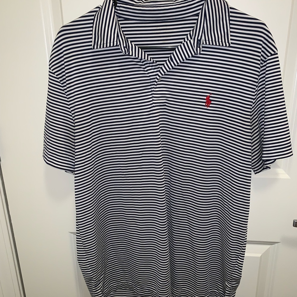 Striped polo shirt // all offers welcome!